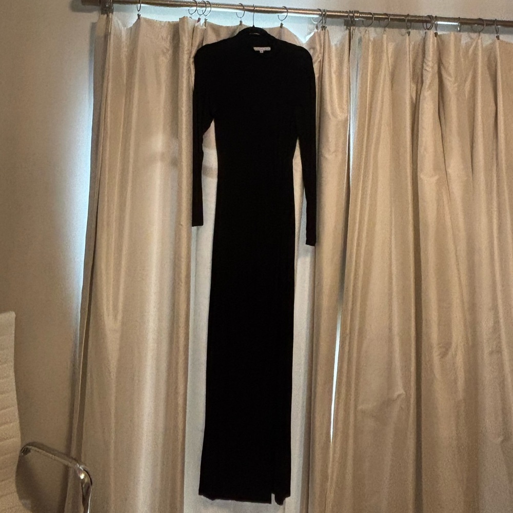 Young Fabulous & Broke Madison long dress. Large. Black. Excellent condition.